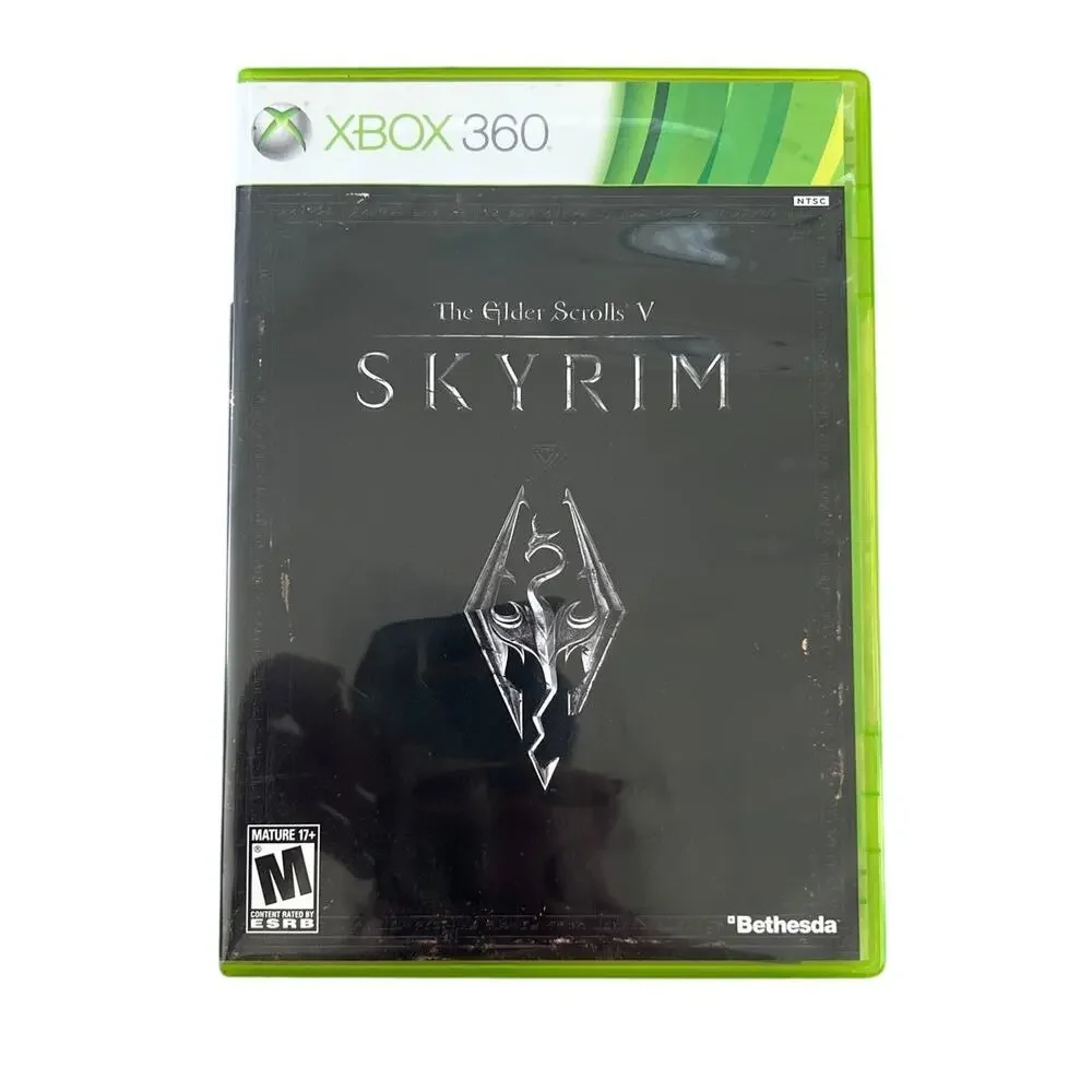The Elder Scrolls V Skyrim Microsoft XBox 360 (2013)  w/ Manual
